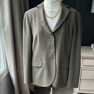Jones New York Collection Women's Blazer in Olive